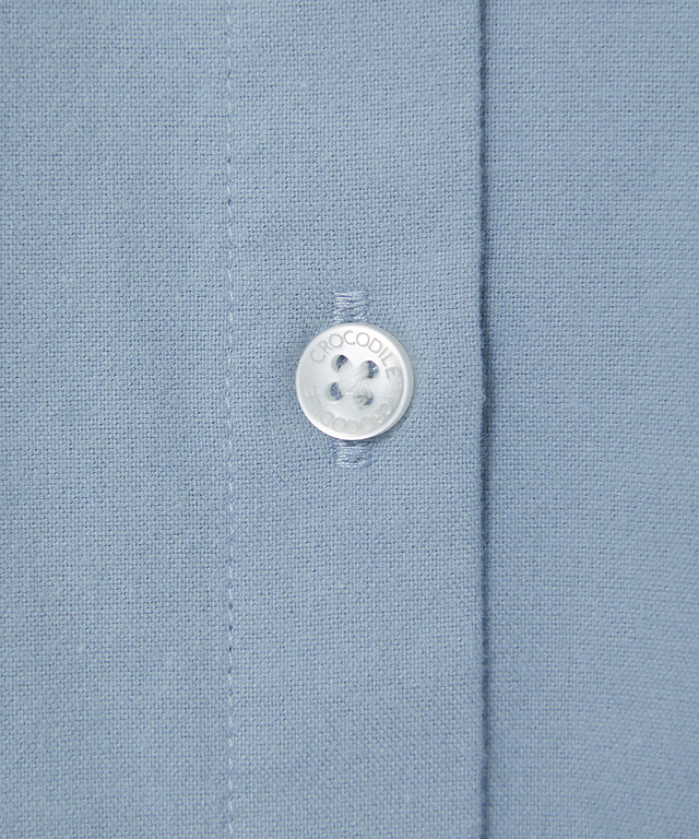 フランネル 襟刺繍 ブラウス