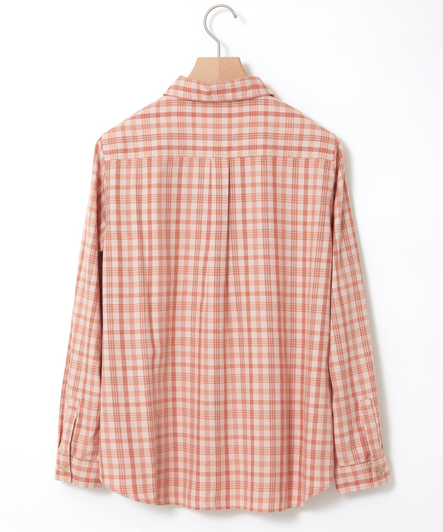 チェック柄 デザイン ブラウス