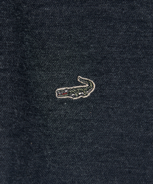 シャンブレー 襟デザイン ブラウス