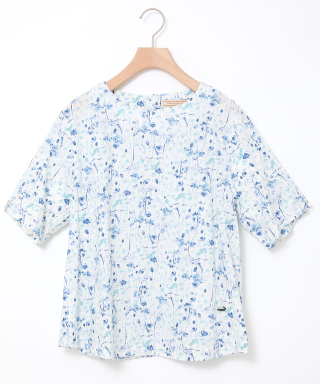 花柄 プルオーバー カットソー【一部店舗限定】