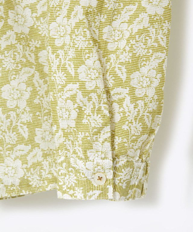 花柄 長袖 ブラウス【JAPAN FABRIC】