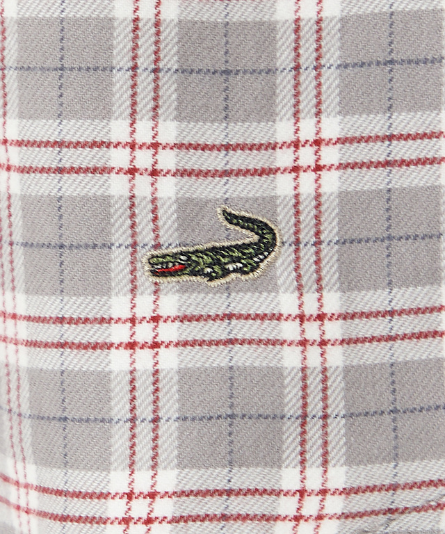 フランネル チェック ブラウス