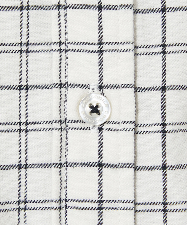 コットン チェック ブラウス【一部店舗限定】