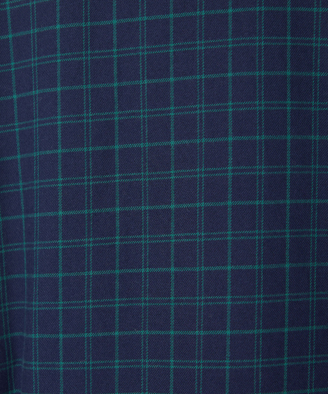 コットン チェック ブラウス【一部店舗限定】