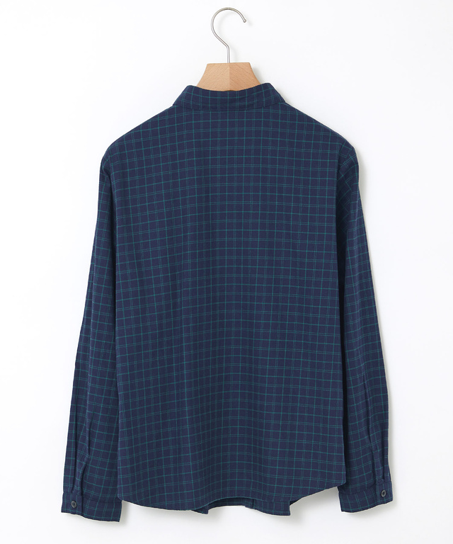 コットン チェック ブラウス【一部店舗限定】