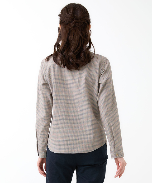 フリルカラー コットン ブラウス【一部店舗限定】