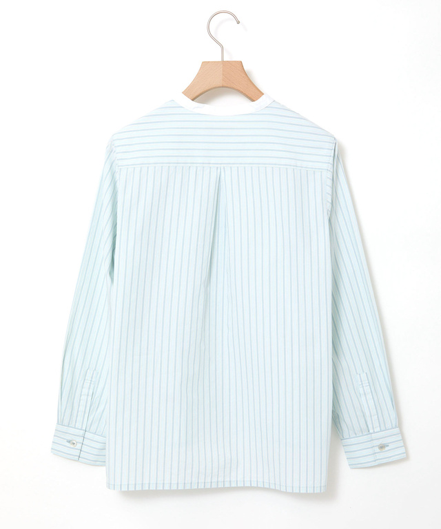 クレリック ストライプ ブラウス
