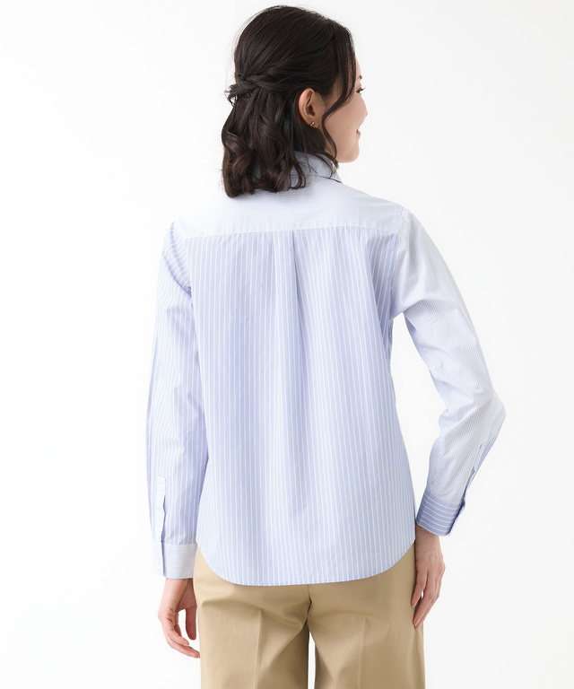 クレイジー ストライプ ブラウス