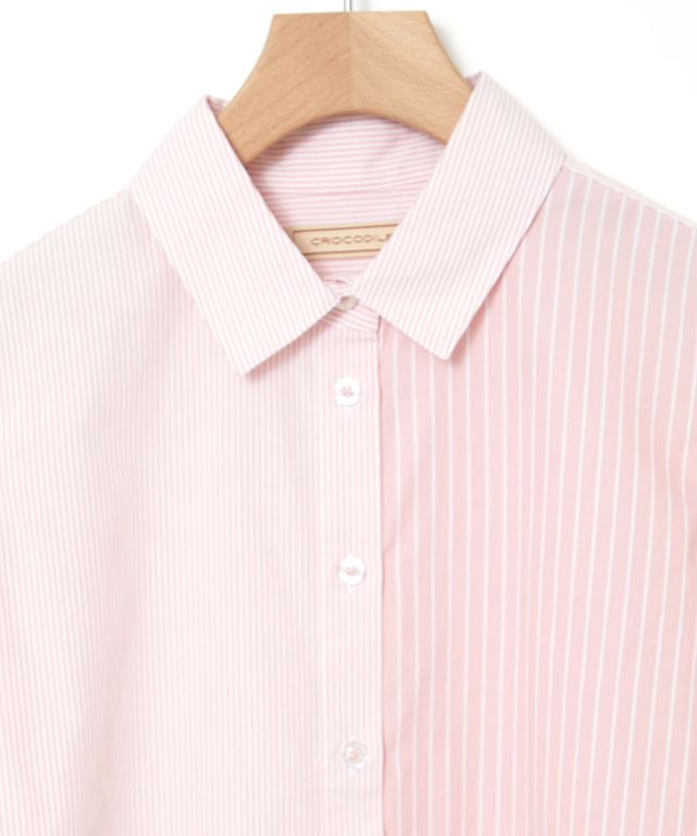 クレイジー ストライプ ブラウス