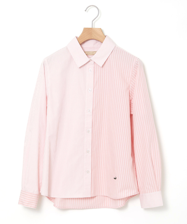 クレイジー ストライプ ブラウス