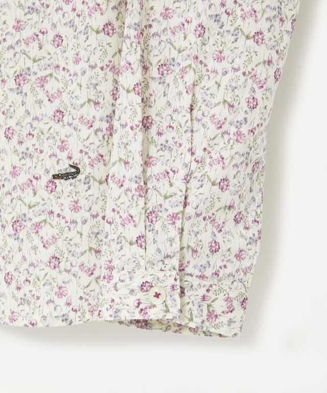 フラワープリント ブラウス【オンラインショップ・一部店舗限定】