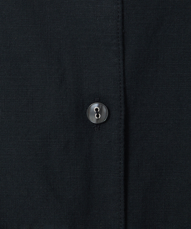 バンドカラー 七分袖 ブラウス