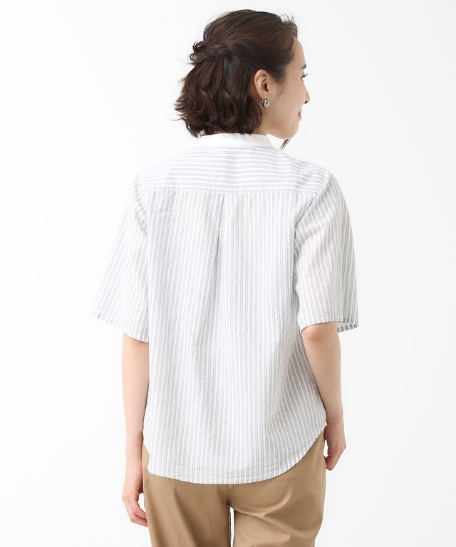 サッカー クレリック ブラウス