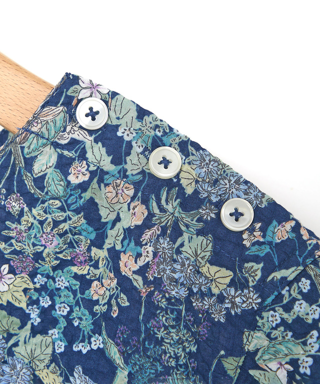 ミラクルウェーブ 花柄 ブラウス【オンラインショップ・一部店舗限定】