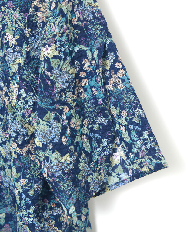 ミラクルウェーブ 花柄 ブラウス【オンラインショップ・一部店舗限定】