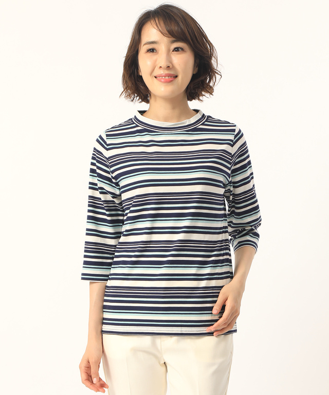スノーコットンハイネックTシャツ