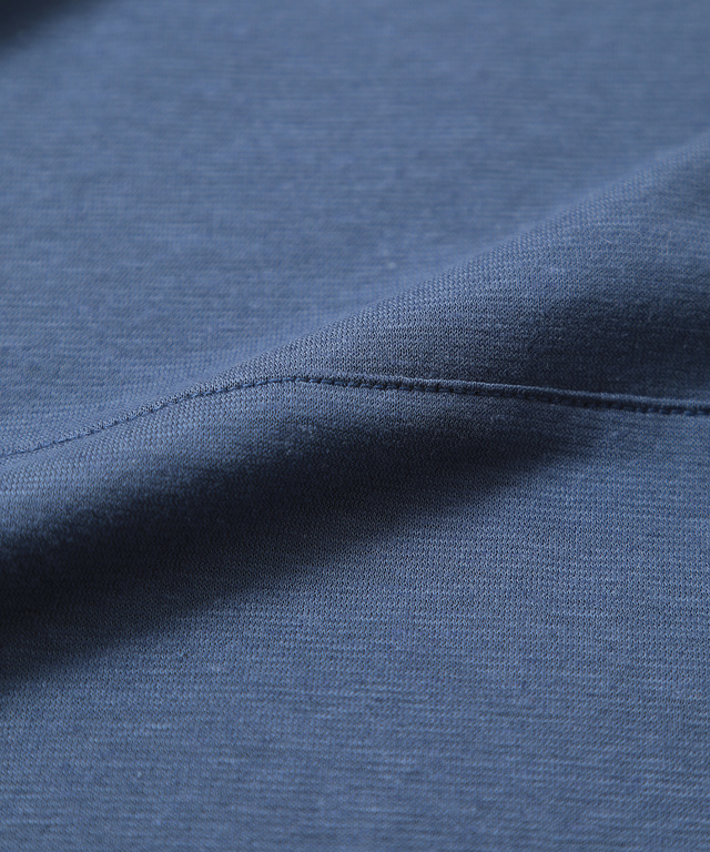 スノーリネンハイネックTシャツ【綿麻素材】