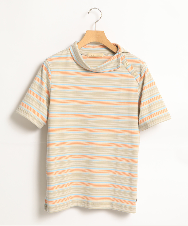 デザイン衿Tシャツ