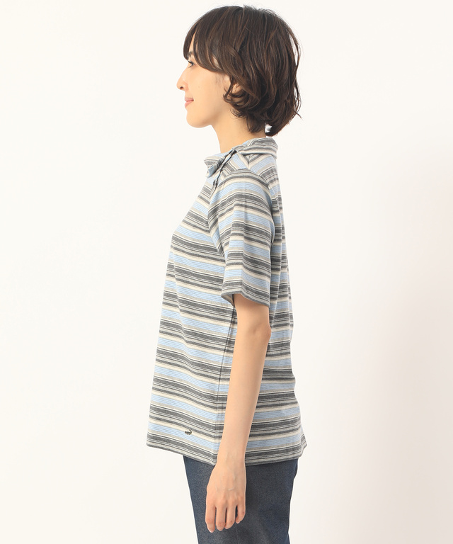 デザイン衿Tシャツ