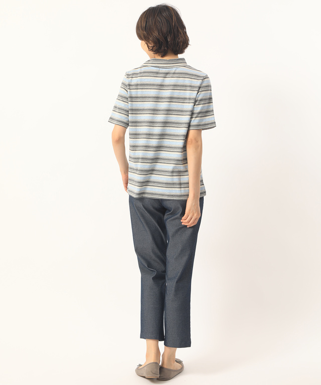 デザイン衿Tシャツ
