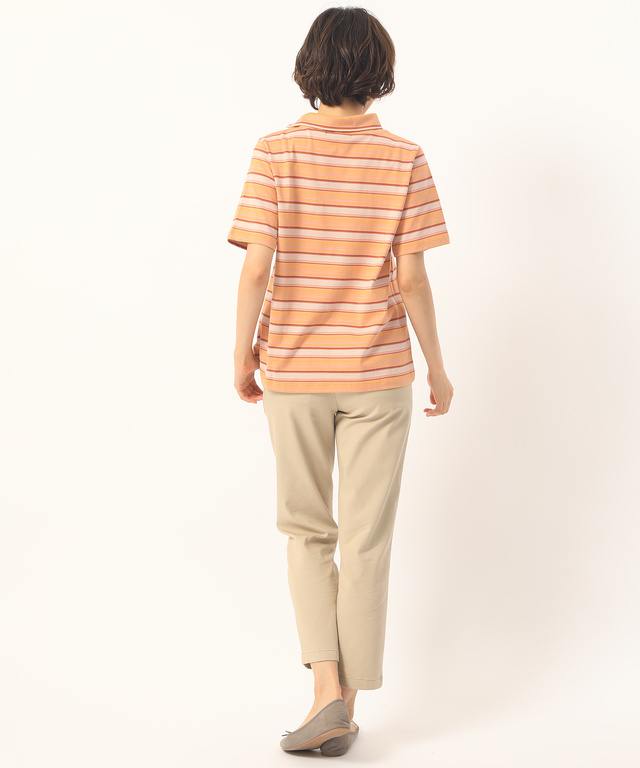デザイン衿Tシャツ