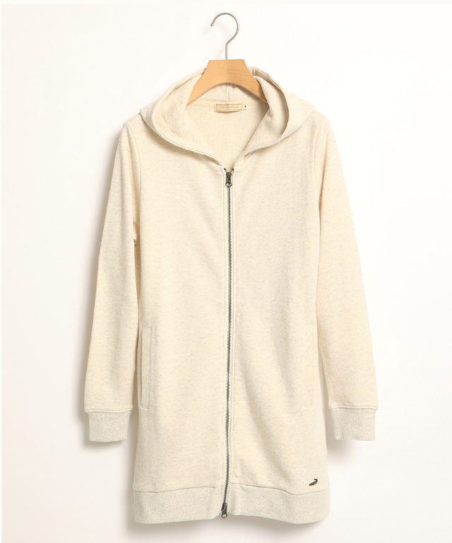 裏毛パーカーチュニック【直営店・オンラインショップ限定商品】
