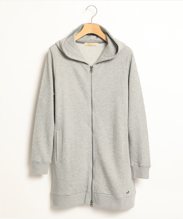 裏毛パーカーチュニック【直営店・オンラインショップ限定商品】