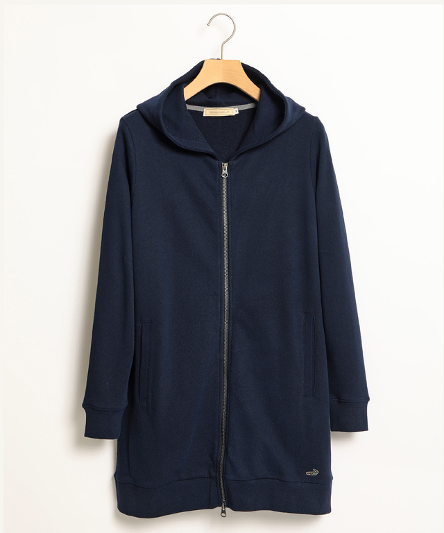 裏毛パーカーチュニック【直営店・オンラインショップ限定商品】