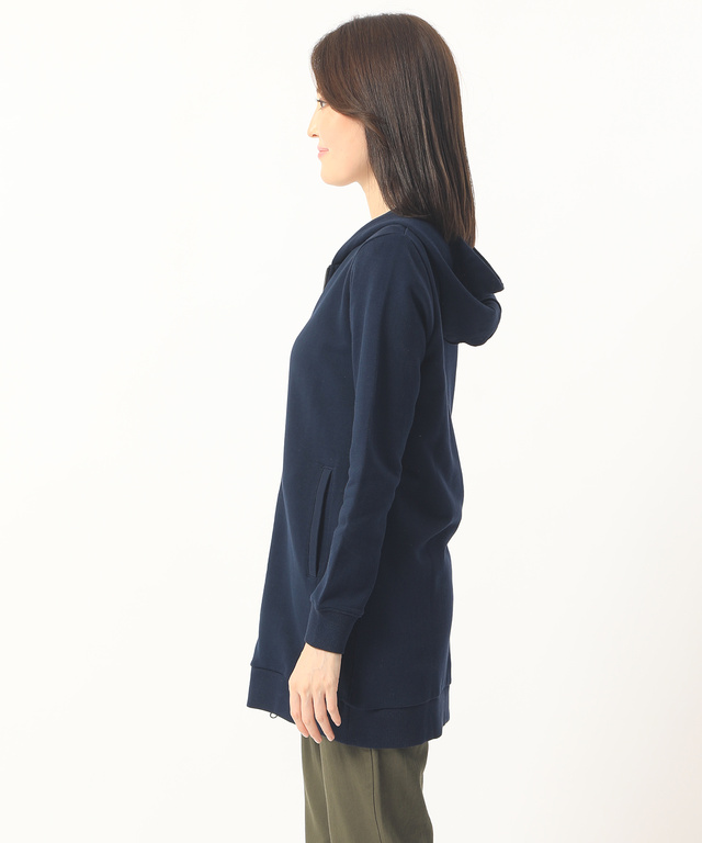 裏毛パーカーチュニック【直営店・オンラインショップ限定商品】