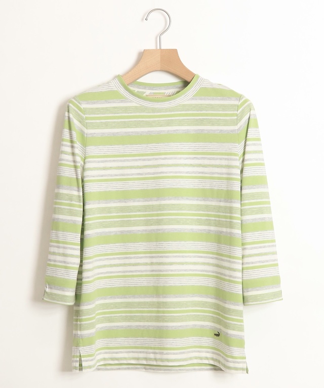 スノーコットンマルチボーダーTシャツ