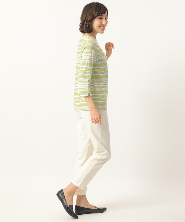 スノーコットンマルチボーダーTシャツ