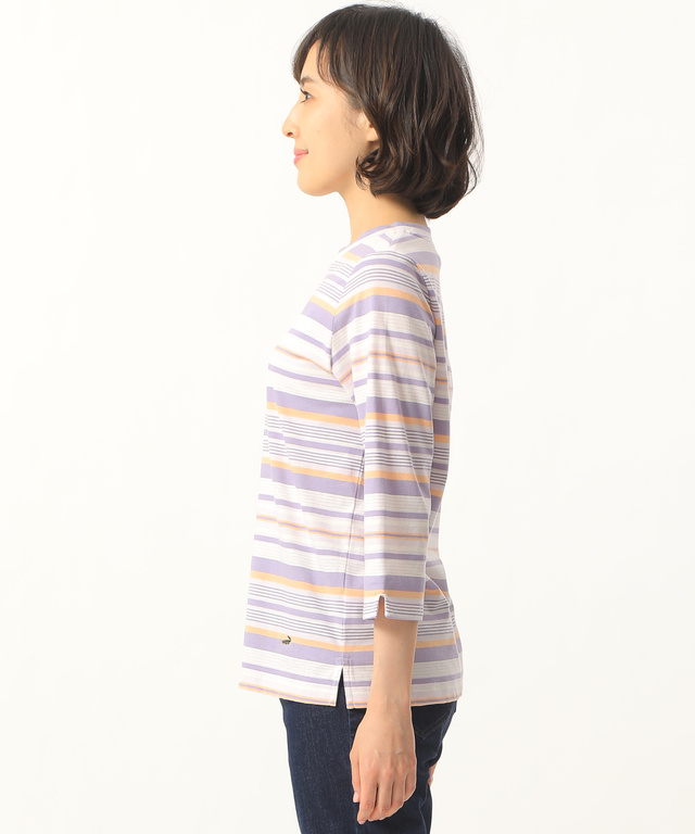 スノーコットンマルチボーダーTシャツ