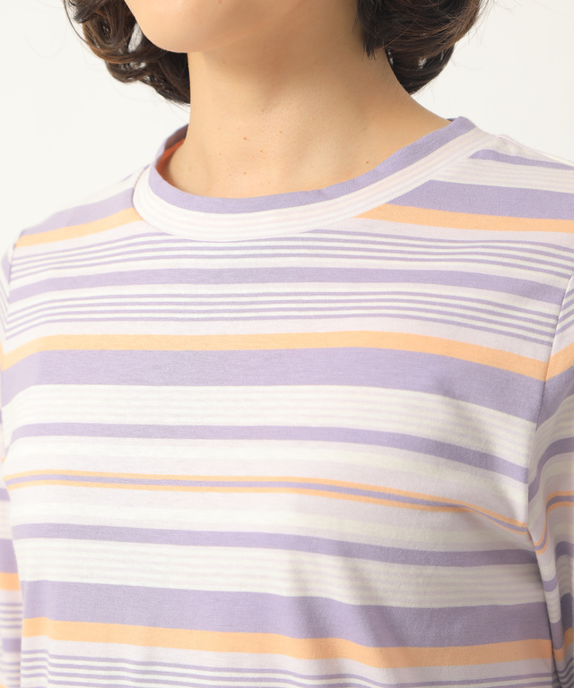 スノーコットンマルチボーダーTシャツ