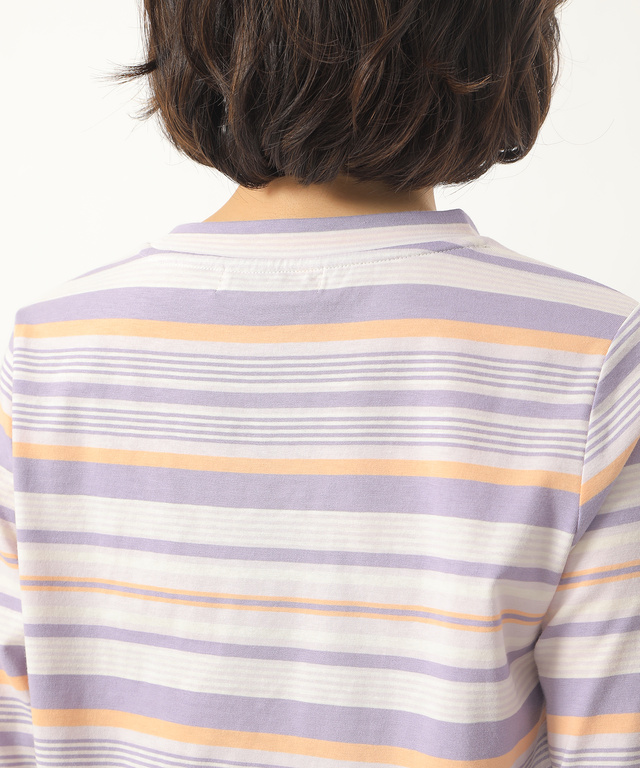 スノーコットンマルチボーダーTシャツ