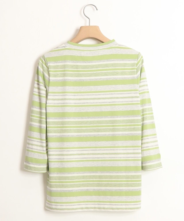 スノーコットンマルチボーダーTシャツ