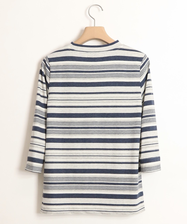 スノーコットンマルチボーダーTシャツ