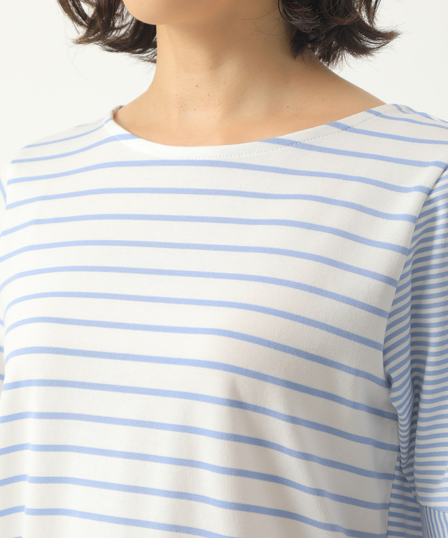 切り替えデザインTブラウス【コスメリリース(R)】