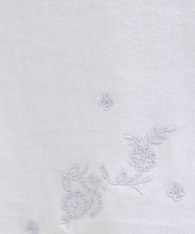刺繍 裾ラウンド チュニック【UV加工】