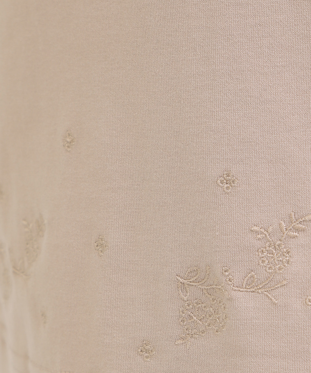 刺繍 裾ラウンド チュニック【UV加工】