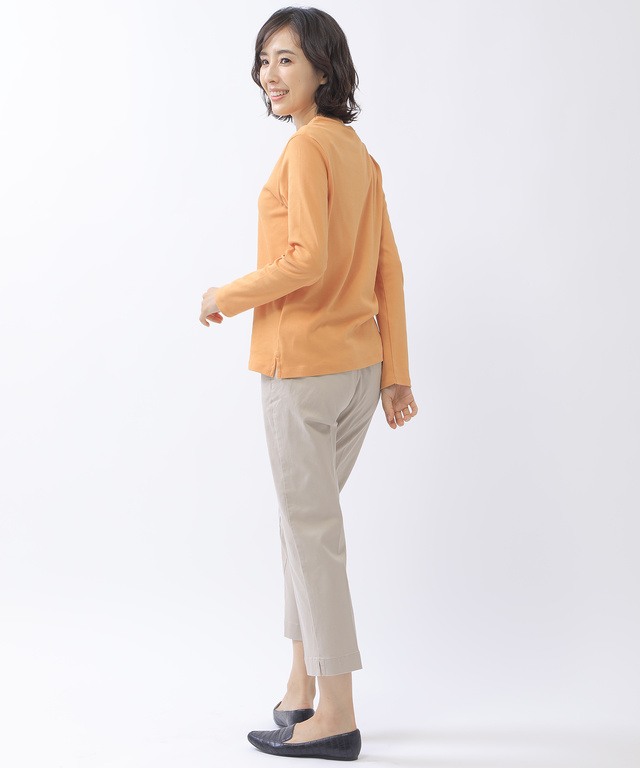 スムース ロゴプリント Tシャツ
