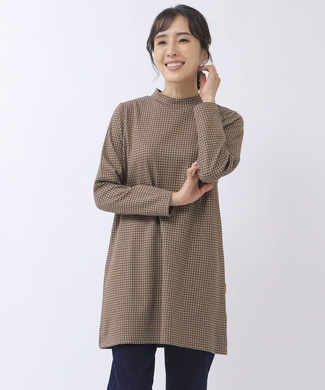 千鳥 ジャカード チュニック