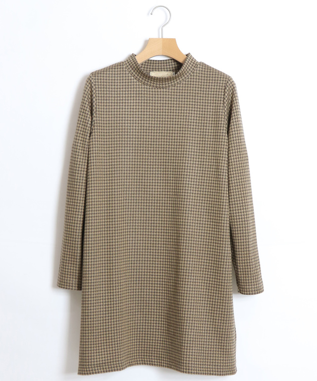 千鳥 ジャカード チュニック