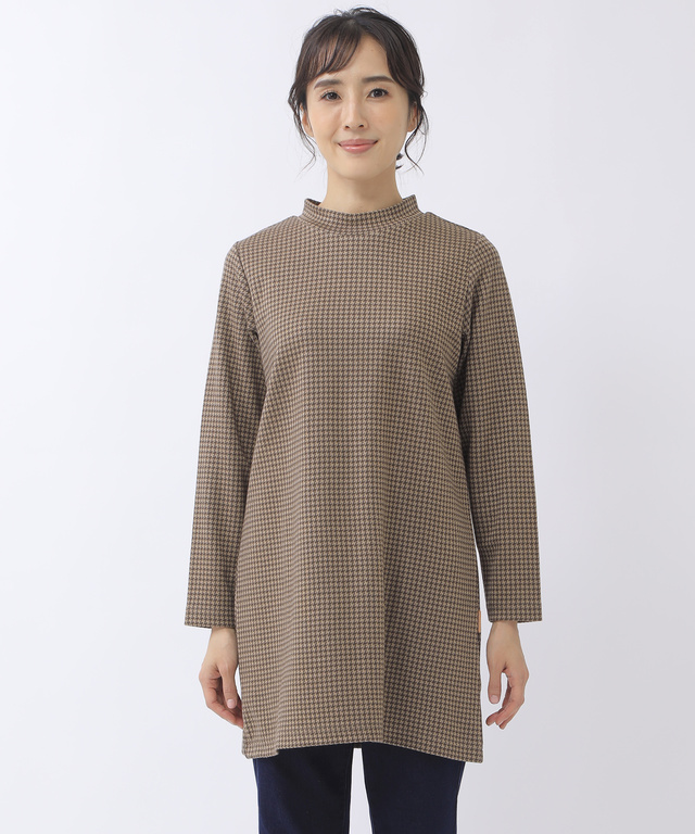 千鳥 ジャカード チュニック