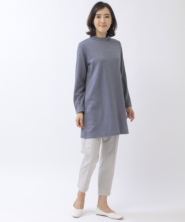 千鳥 ジャカード チュニック