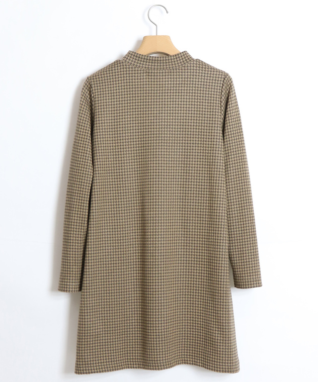 千鳥 ジャカード チュニック