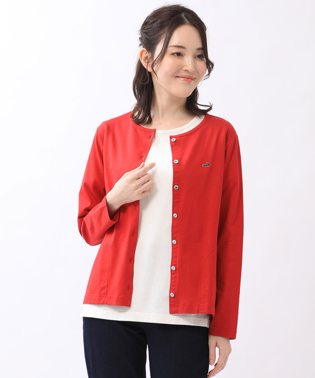 クルーネック カットソー カーディガン【WEB・一部店舗限定】