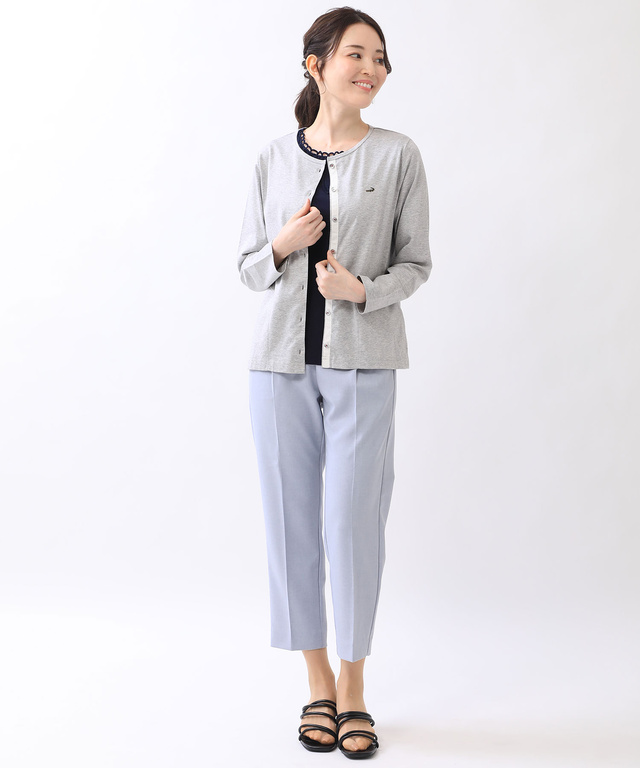 クルーネック カットソー カーディガン【WEB・一部店舗限定】