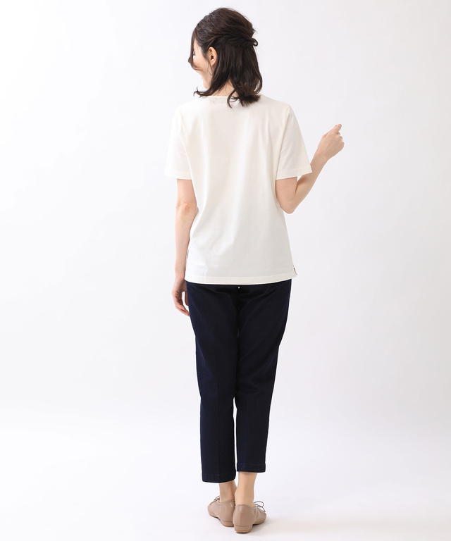 コットン クルーネック Tシャツ【WEB・一部店舗限定】