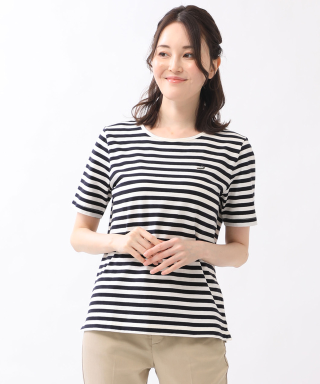コットン クルーネック Tシャツ【WEB・一部店舗限定】
