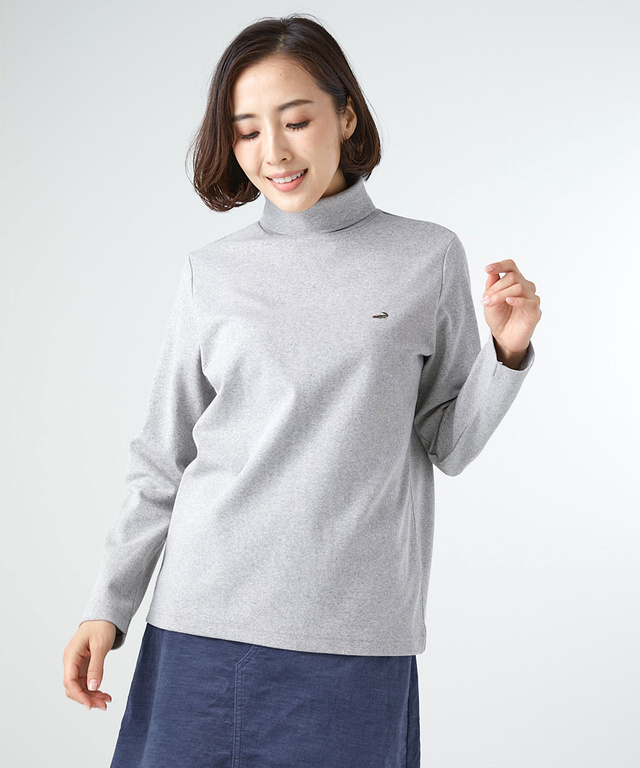 レディース 無地 タートルネック カットソー 一部店舗限定 通販 0302 クロコダイル Crocodile 公式通販サイト